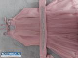 Różowa krótka sukienka - Obrazek 3