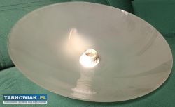 Retro wisząca lampa ze szklanym matowym kloszem - Obrazek 2