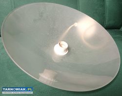 Retro wisząca lampa ze szklanym matowym kloszem - Obrazek 4