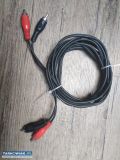 Kabel przewód Cinch 2,5m - Obrazek 1