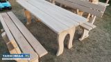 Stół ogrodowy z ławkami  - Obrazek 2
