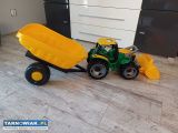 Duży traktor z przyczepą - Obrazek 1