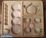 Porcelanowy zestaw herbaciany do malowania - Obrazek 2