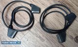 Kabel przewód scart 1,5m av audio video - Obrazek 1
