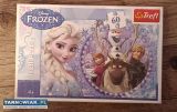 Puzzle Kraina Lodu, Frozen 60 elementów Trefl - Obrazek 1