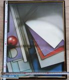 Stary obraz plakat w ramie - Obrazek 2