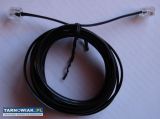 Przedłużacz kabel telefoniczny wtyk wtyk 3m  - Obrazek 1