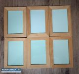 Ramka drewniana ze szkłem 17,5cm x 12,5cm - Obrazek 1