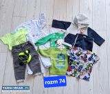 Paka ubranek chłopiec 74 - Obrazek 1