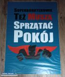 Superbohaterowie też muszą sprzątać pokój naklejka - Obrazek 1