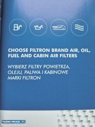 Filtron katalog 2025-2027  samochody osobowe - Obrazek 2