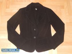 Elegancki czarny żakiet - Obrazek 1