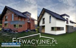 Wizualizacja elewacji szyty na miarę - Obrazek 1