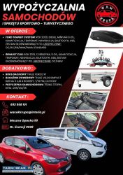 Wypożyczalnia samochodów i sprzętu sportowo-turyst - Obrazek 1