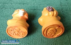 Kung Fu Panda Małpa Tygrys figurka pieczątka - Obrazek 2