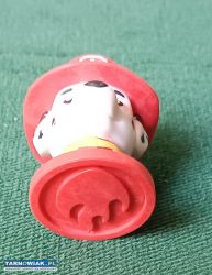 Psi patrol strażak figurka pieczątka stempel - Obrazek 2