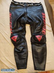 Spodnie skóra na motor - Obrazek 1