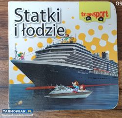 Statki łodzie Transport książeczka - Obrazek 1