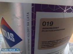 Fugę epoksydowa Atlas -jasnobeżowy 019 - Obrazek 3