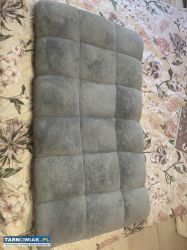 Fotel rozkładany podłogowy leżanka szary - Obrazek 3