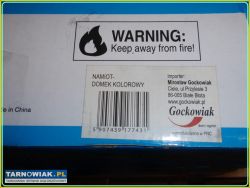 Namiot kolorowy domek - Obrazek 2