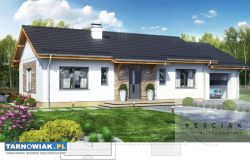 Parterowy domek w stanie surowym otwartym! - Obrazek 1