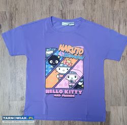 Coccodrillo fioletowy t-shirt 158 Hello Kitty - Obrazek 1