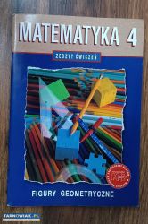 Matematyka 4  ćwiczenia figury geometryczne 1999 - Obrazek 1