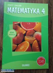 Matematyka 4 ćwiczenia ułamki GWO - Obrazek 1