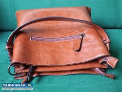 Ines Delaure torebka brązowa jak nowa - Obrazek 4