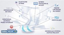 Pieluchomajtki   Seni Large rozm L 10 szt - Obrazek 2