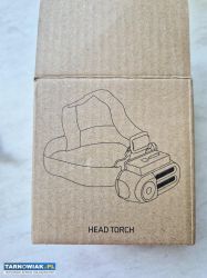 Latarka na głowę, czołówka ze światłem LED i COB - Obrazek 2