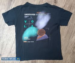 T-shirt czarny Lincoln&sharks 134 - Obrazek 1