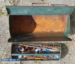 "Zabytkowa" skrzynka narzędziowa USA lat - Obrazek 4