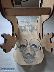 Elektryk Karafka z Kieliszkami Prezent - Obrazek 3