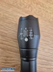 Latarka Urpower  taktyczna z funkcją regulacji sku - Obrazek 4