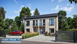 Nowoczesny bliźniak 84m2 – Tarnów, ogród 130 m² - Obrazek 1