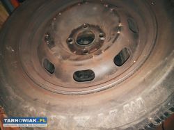 Felgi stalowe 15 opony z kołpakami ciroen 4 srub - Obrazek 4