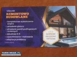 Usługi remontowo budowlane - Obrazek 1