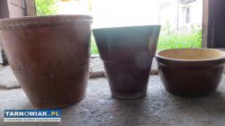 doniczki gliniane 3szt - Obrazek 2