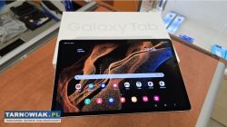 Tablet Samsung Galaxy Tab S8+ 5G srebrny, jak nowy - Obrazek 1