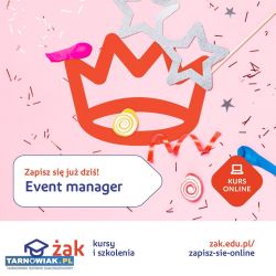 Kurs - Event manager - Obrazek 1