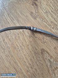 Choker, naszyjnik z cienkich drucików wys. 16,5cm - Obrazek 4
