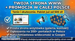 Strona internetowa od 500 PLN z mocną promocją na - Obrazek 1