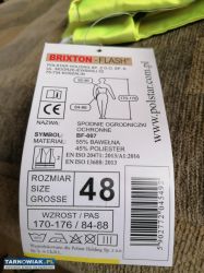 Odzież ochronna - Spodnie Ogrodniczki - Obrazek 3