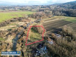 Lubaszowa – działka 29 arów w sąsiedztwie rzeki - Obrazek 1