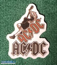 AC/DC naklejka sticker Angus Young z gitarą - Obrazek 1
