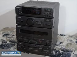 Wieża Panasonic radio AUX mocna. DOSTAWA - Obrazek 1