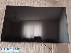 fotel skórzany telewizor żyrandol krzesła - Obrazek 2