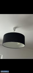 Lampa sufitowa wisząca CZARNA - Obrazek 1